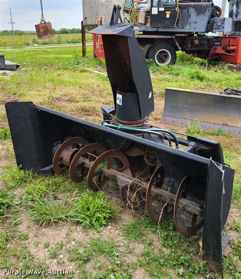 eskrine 2118 skid steer snow blower|used erskine 72 snowblower for sale.